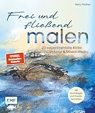 Buchcover: Frei und fließend malen